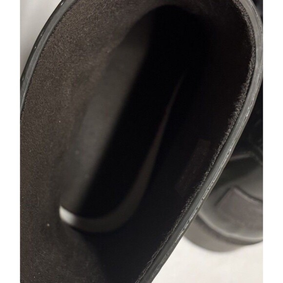 Coach Signature C Women’s Rubber Rain Boots Dark Olive Black Size 8 - Picture 10 of 12